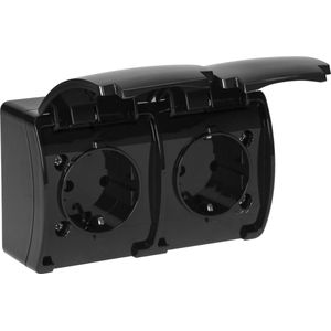 ORNO - OE-7106(GS)/B - Stopcontact - Schuko - IP44