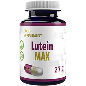 Lutein Max 50mg 90 veganistische capsules, in laboratorium getest, hoge dosering, niet GVO