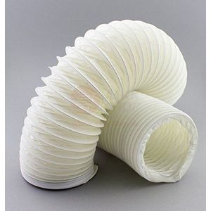Flexibele PVC-buis, flexibele slang, Ø 125 mm, 12,5 cm, buis, 3 m meter lengte, flexibele slang, slang, afvoer