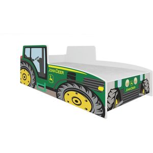 Tractor Green - Peuterbed met Matras - Kinderbed - Juniorbed 160 x 80 cm - Groen - Maxi Huis