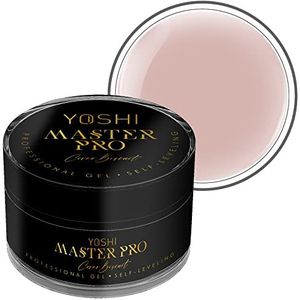 Yoshi Jelly Gelnagels, 50 ml, harde manicure, uv-gel, professionele gelnagels, builder gel voor nagelverlengingen, gel voor uv- en led-gelnagels, lichtbeige