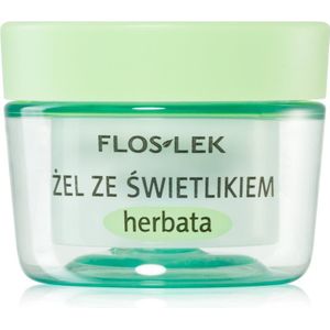 FlosLek Laboratorium Eye Care Oogcontour Gel met Oogverheldering en Groene Thee 10 g