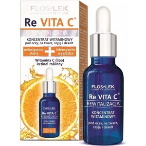 FlosLek Laboratorium - Re Vita C 40+ - Oogserum - 30 ml