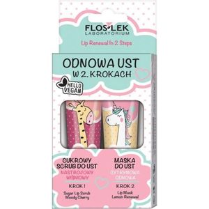 FlosLek Laboratorium - Vege Lip Care Renewal - Lippen set - Veganistisch