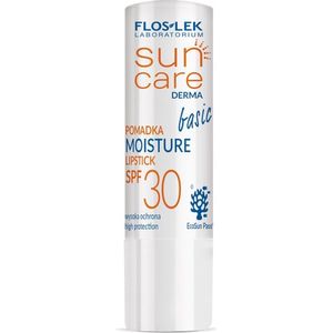 FlosLek Laboratorium - Sun Care Derma Basic - Lippenbalsem - SPF 30 - 3,8 gr