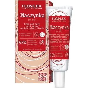 FlosLek Laboratorium stopCapillaries Verhelderende Oogcrème met Anit-Age Effect 30 ml