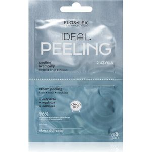 FlosLek Laboratorium Ideal Crèmige Peeling voor Rijpe Huid 2x4 ml