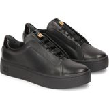 Kazar - Dames Sneakers - Zwart - Leer