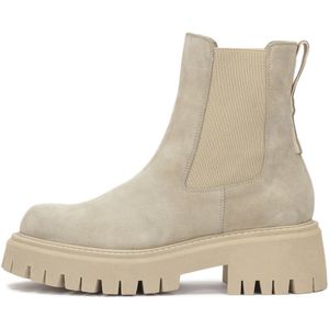 Kazar - Chelsea Boots - Beige - Suède