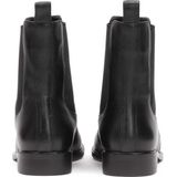 Black slip-on women's slingback Chelsea boots