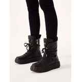 Kazar - Snowboots - Zwart - Leer