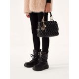 Kazar - Snowboots - Zwart - Leer