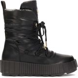 Kazar - Snowboots - Zwart - Leer