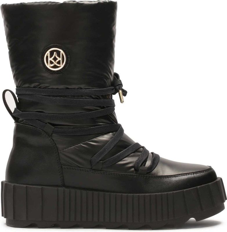 Kazar - Geïsoleerde Sneeuwlaarzen - Zwart - Dames