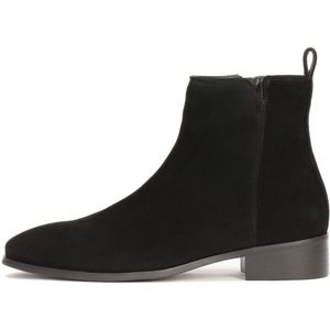 Kazar - Enkellaarsjes - Zwart - Suède