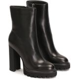 Kazar - Zwarte Laarzen - Leer - Hoge Schacht - Dikke Zool