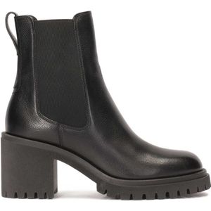 Kazar - Klassieke Leren Laarzen - Zwart - Dames