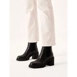 Kazar - Knielaarzen - Zwart - Leer