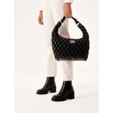 Kazar - Knielaarzen - Zwart - Leer