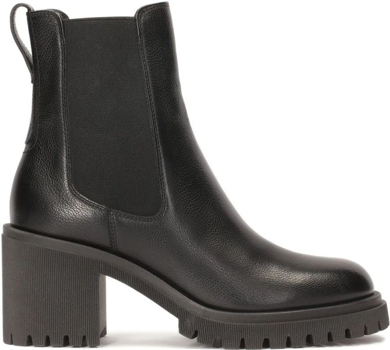 Kazar - Knielaarzen - Zwart - Leer