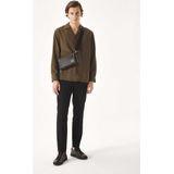 Merk - Model - Sneakers - Zwart - Leer