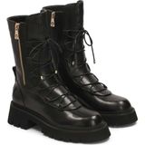 Kazar - Facedleatherboots - Schoenen - Zwart - Leer