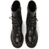 Kazar - Facedleatherboots - Schoenen - Zwart - Leer