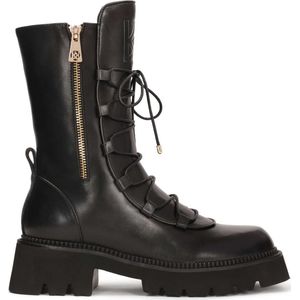 Kazar - Facedleatherboots - Schoenen - Zwart - Leer
