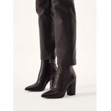 Kazar - Stiletto Laarzen - Zwart - Leer