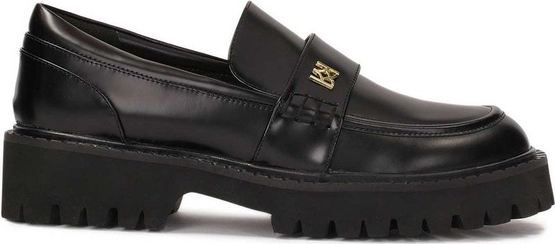 Merk - Model - Loafers - Zwart - Nerfleder