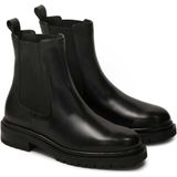 Kazar - Tijdloze Pantoffels - Zwart - Leer