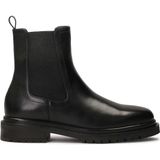 Kazar - Tijdloze Pantoffels - Zwart - Leer