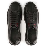 Sneakers - Zwart - Nerfleder - Met Schapenvacht Voering