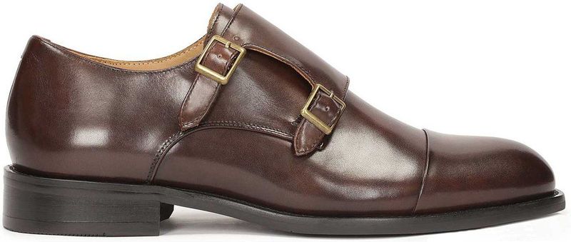 Nette schoenen - Bruin - Monk-stijl - Exclusief Leren
