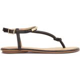 Kazar - Dames Sandalen - Zwart - Leer