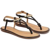 Kazar - Dames Sandalen - Zwart - Leer