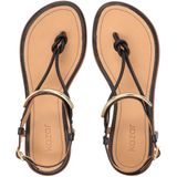 Kazar - Dames Sandalen - Zwart - Leer