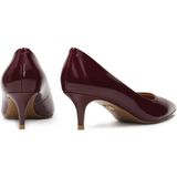 Kazar - Maroon Pumps - Dames - Leer - Glanzend Lakleer
