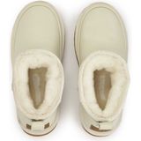 Kazar - Snowboots - Beige - Gevoerd met Schapenwol - Instap Bovenwerk