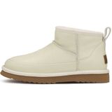 Kazar - Snowboots - Beige - Gevoerd met Schapenwol - Instap Bovenwerk