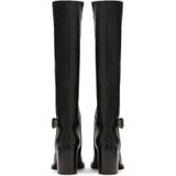 Kazar - Leren Laarzen - Zwart - Dames - Met Brede Hak