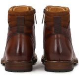 Herenlaarzen - Bruin - Leer - Hoog met Rits en Veters