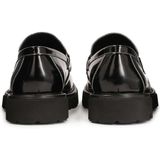 Kazar Studio Instappers 'Penny'  zwart / wit