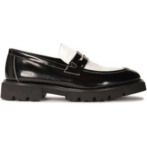 Kazar Studio Instappers 'Penny'  zwart / wit