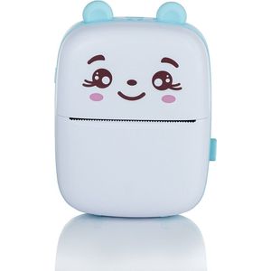 EXTRALINK - EPP-002 - Thermische Printer - Blauw - Bluetooth - USB-C - 1200 mAh - 210 dpi - Labelprinter - Zakprinter