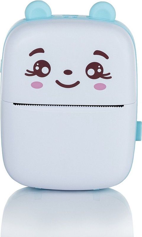 EXTRALINK - EPP-002 - Thermische Printer - Blauw - Bluetooth - USB-C - 1200 mAh - 210 dpi - Labelprinter - Zakprinter