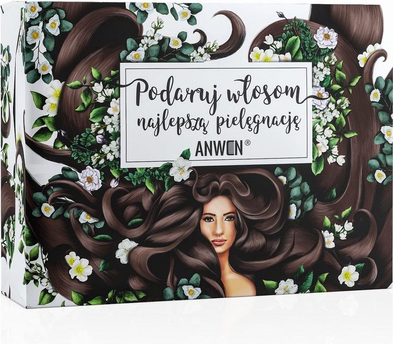 Anwen Podaruj Włosom Najlepszą Pielęgnację Hair Me More shampoo zwiększający objętość 200ml + Nothing Sill naturalna masker wygładzająca zonder silikonów