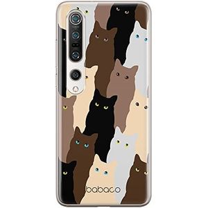 ERT GROUP mobiel telefoonhoesje voor Xiaomi MI 10 / MI 10 PRO origineel en officieel erkend Babaco patroon Cats 001 optimaal aangepast aan de vorm van de mobiele telefoon, hoesje is gemaakt van TPU