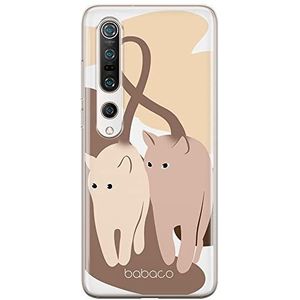 BABACO ERT Group Coque de téléphone Portable pour Xiaomi MI 10 / MI 10 Pro Original et sous Licence Officielle Motif Cats 002 Parfaitement adapté à la Forme du téléphone Portable, Coque en TPU