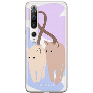 BABACO ERT Group Coque de téléphone Portable pour Xiaomi MI 10 / MI 10 Pro Original et sous Licence Officielle Motif Cats 013 Parfaitement adapté à la Forme du téléphone Portable, Coque en TPU